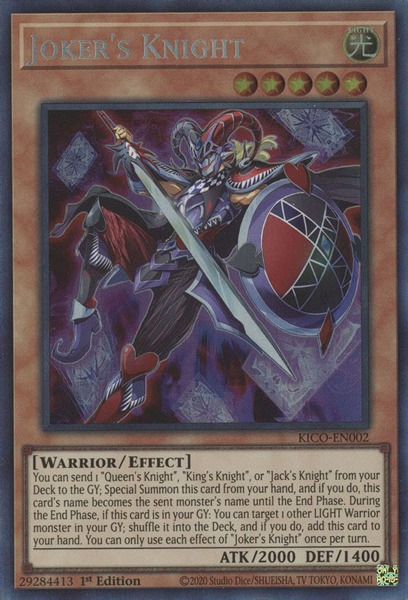 Joker #39 s Knight (CR) King #39 s Court YuGiOh