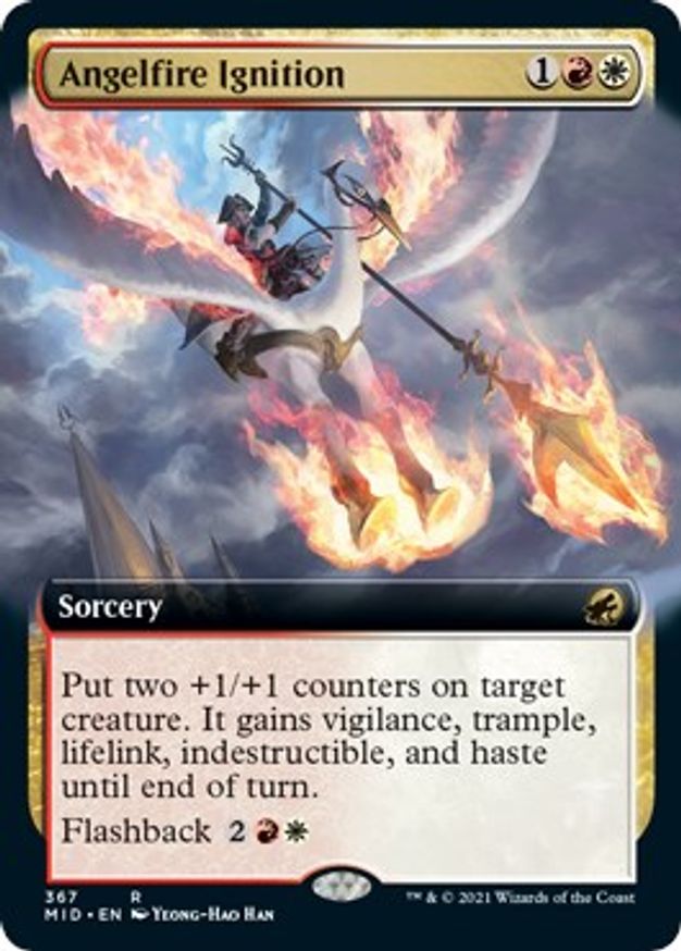 Angelfire Ignition (Extended Art) Innistrad Midnight Hunt Magic