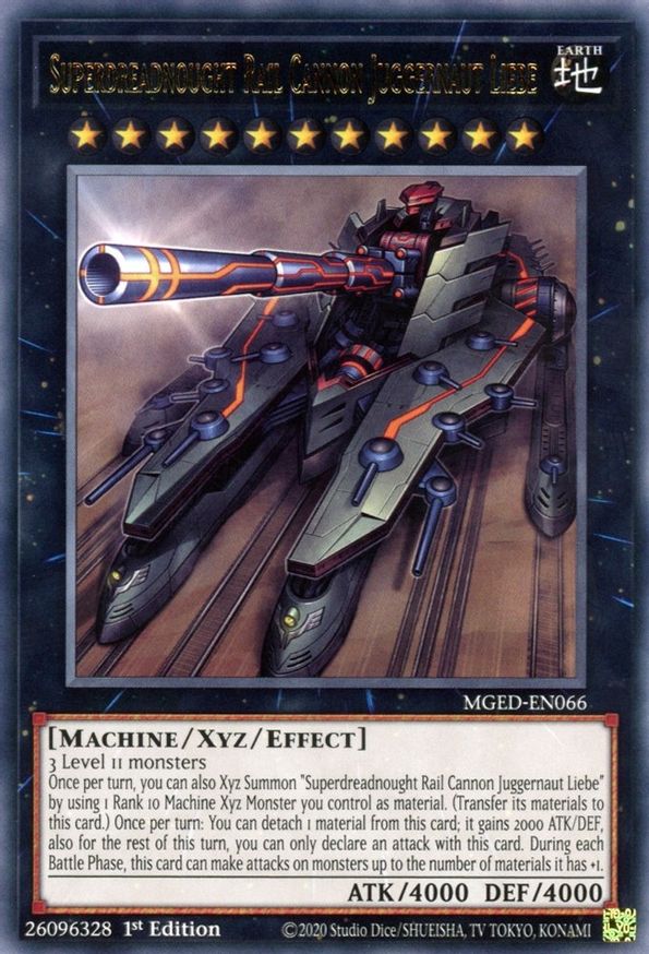 Superdreadnought Rail Cannon Juggernaut Liebe Maximum Gold El Dorado 