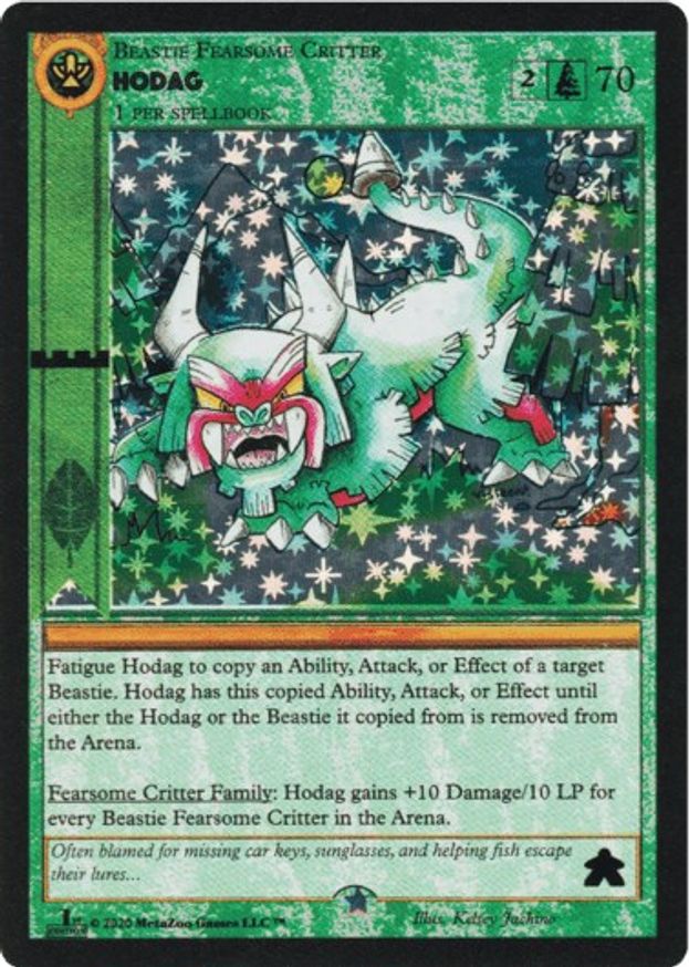 Hodag Sample Cards MetaZoo