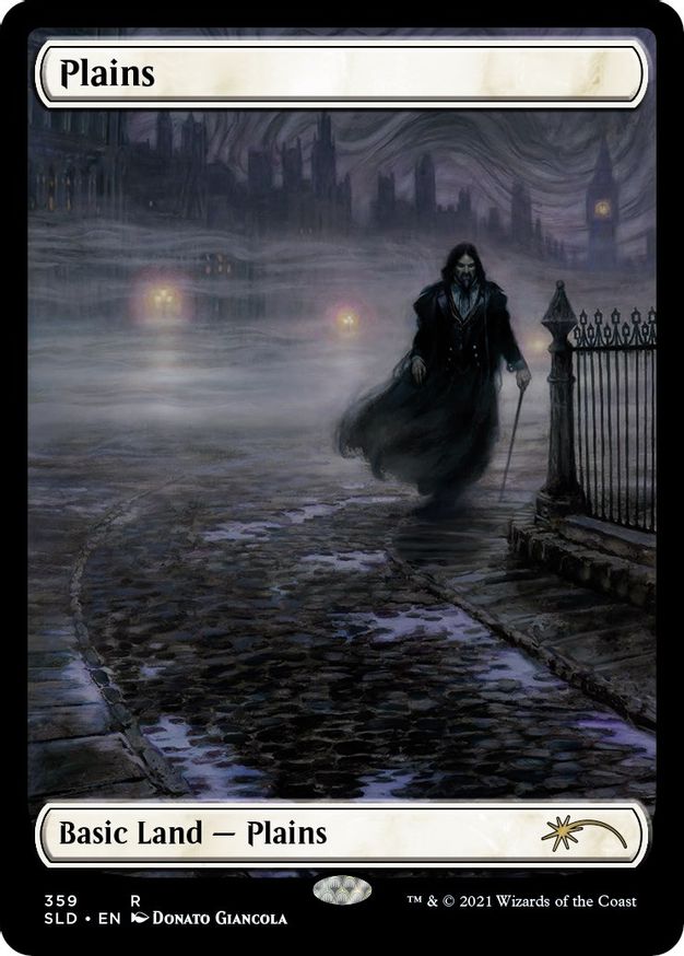 Plains (The Dracula Lands) Secret Lair Drop Series Magic The Gathering