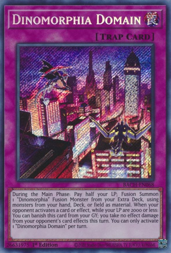 Dinomorphia Domain Battle of Chaos YuGiOh