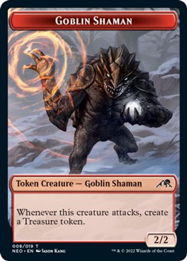 Goblin Shaman Token - Kamigawa: Neon Dynasty - Magic: The Gathering