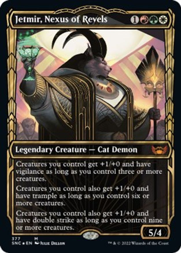 Jetmir, Nexus of Revels (Gilded Foil) Streets of New Capenna Magic