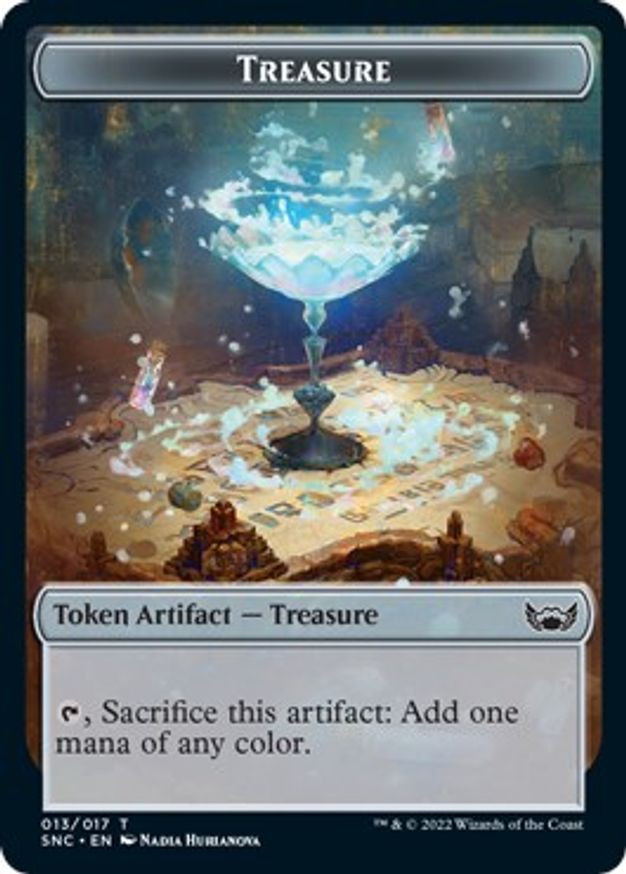 Treasure Token (013) - Streets of New Capenna - Magic: The Gathering