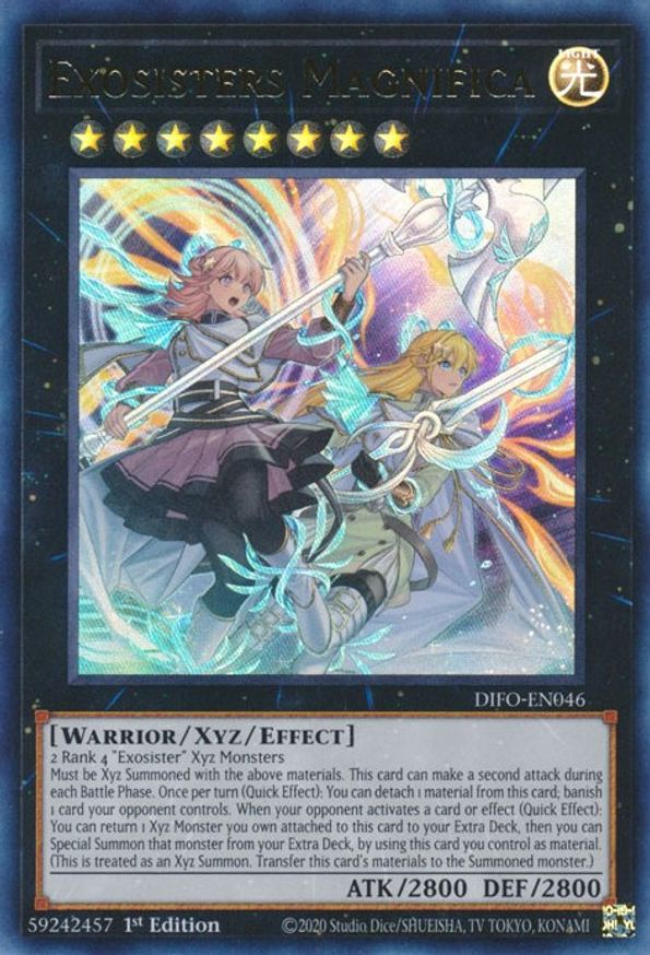 Exosisters Magnifica Dimension Force YuGiOh