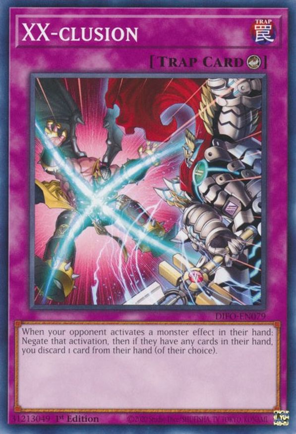 XXclusion Dimension Force YuGiOh