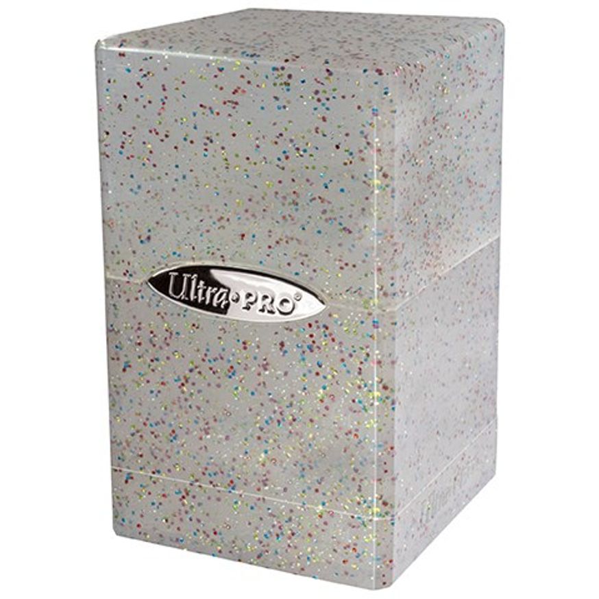 Satin Tower Glitter Clear Ultra Pro Deck Boxes Deck Boxes