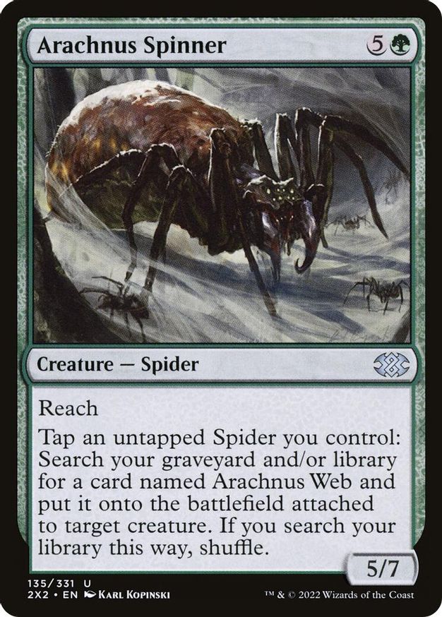 Arachnus Spinner Double Masters 2022 Magic The Gathering