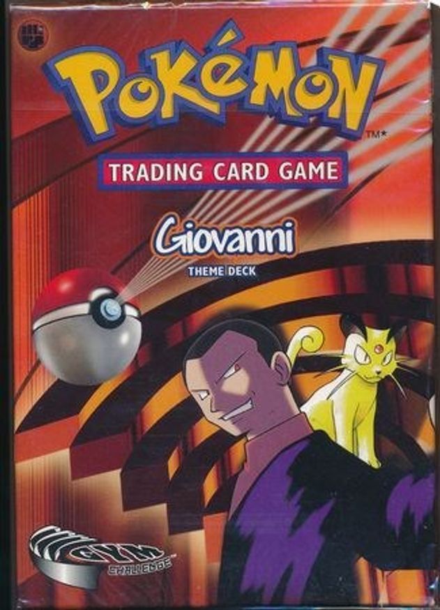 Gym Challenge Theme Deck "Giovanni" Gym Challenge Pokemon