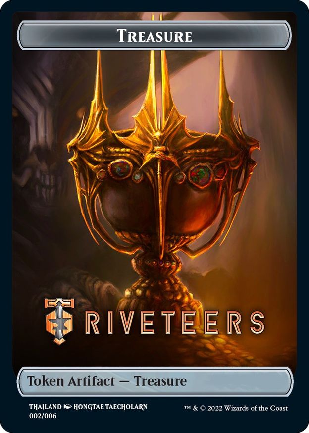 Treasure Token (Riveteers) [SEA Exclusive] Streets of New Capenna