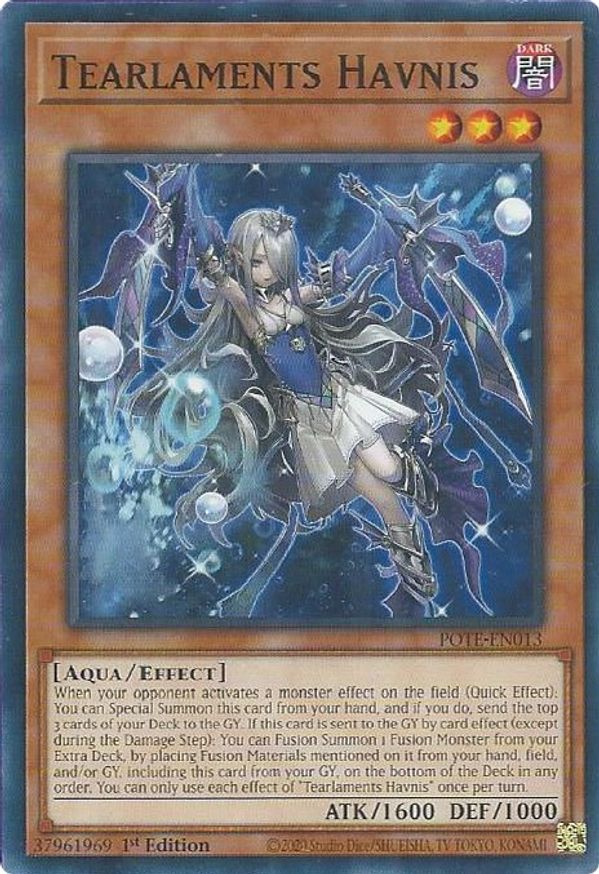Tearlaments Havnis Power of the Elements YuGiOh