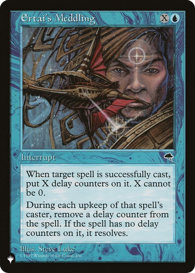 Ertais Meddling The List Reprints Magic The Gathering