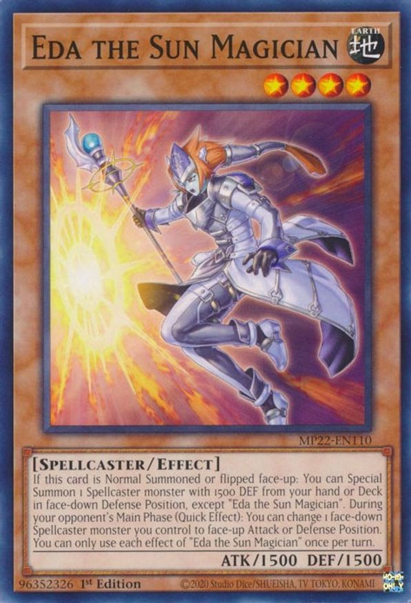 Eda the Sun Magician 2022 Tin of the Pharaoh's Gods YuGiOh