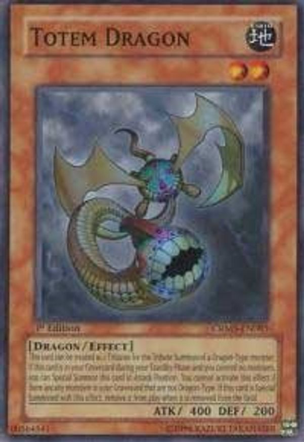 Totem Dragon Crimson Crisis YuGiOh