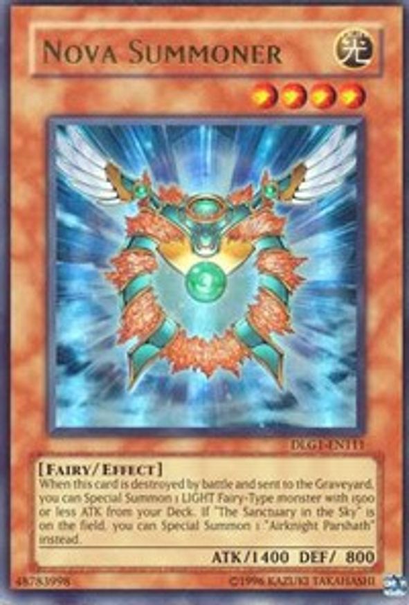 Nova Summoner Dark Legends YuGiOh
