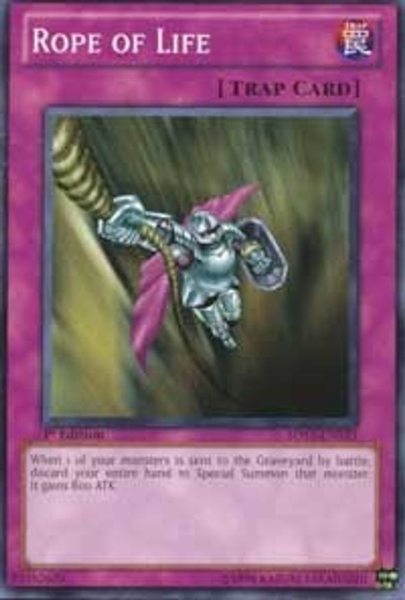 Yu-Gi-Oh! - Rope Of Life Card (5DS3-EN033) - Starter Deck: Duelist Toolbox - 1st Edition Common
