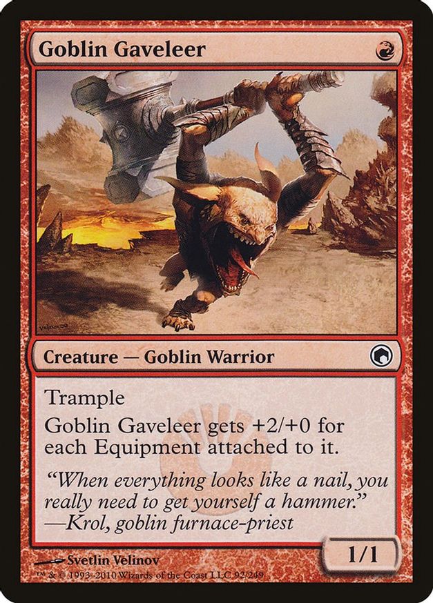 Goblin Gaveleer - Scars of Mirrodin - Magic: The Gathering