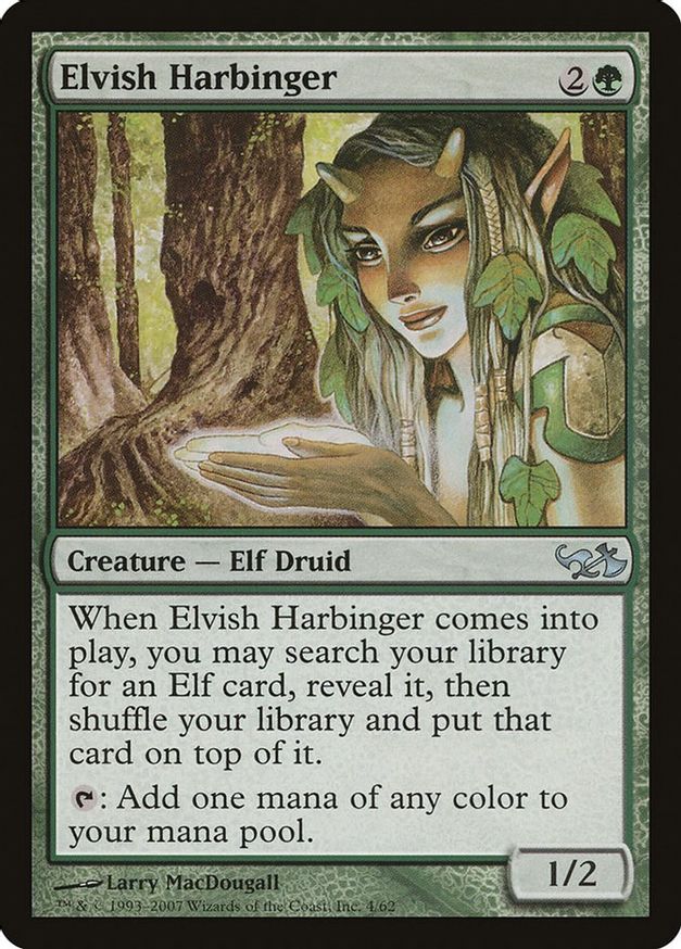 Elvish Harbinger - Duel Decks: Elves vs. Goblins - Magic: The Gathering