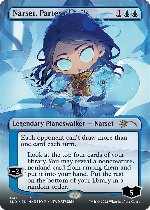 Narset Parter Of Veils Borderless Secret Lair Drop Series Magic