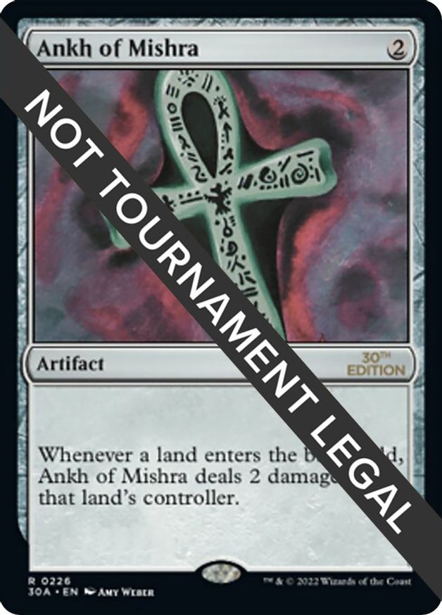 Ankh of Mishra - 30th Anniversary Edition - Magic: The Gathering