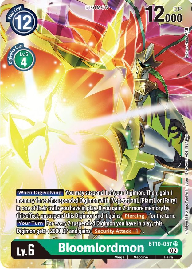 Bloomlordmon - Xros Encounter - Digimon Card Game