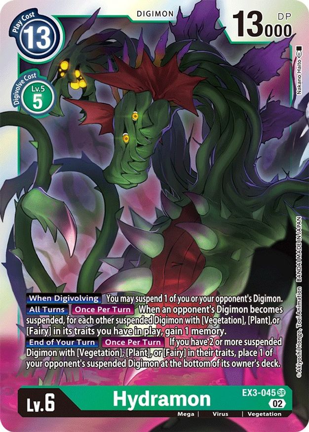 Hydramon Draconic Roar Digimon Card Game 6947