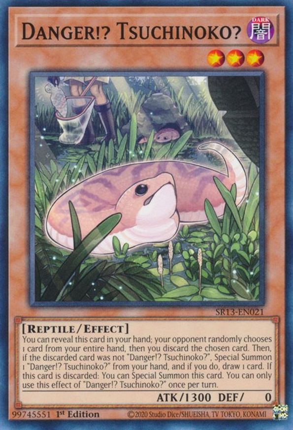 Danger!? Tsuchinoko? Structure Deck Dark World YuGiOh
