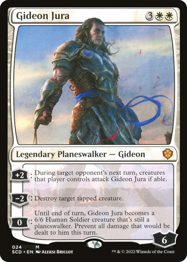 Gideon Jura - Starter Commander Decks - Magic: The Gathering