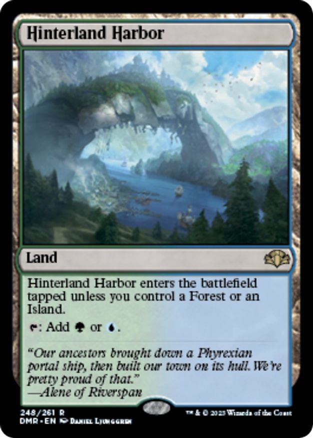 Hinterland Harbor - Dominaria Remastered - Magic: The Gathering