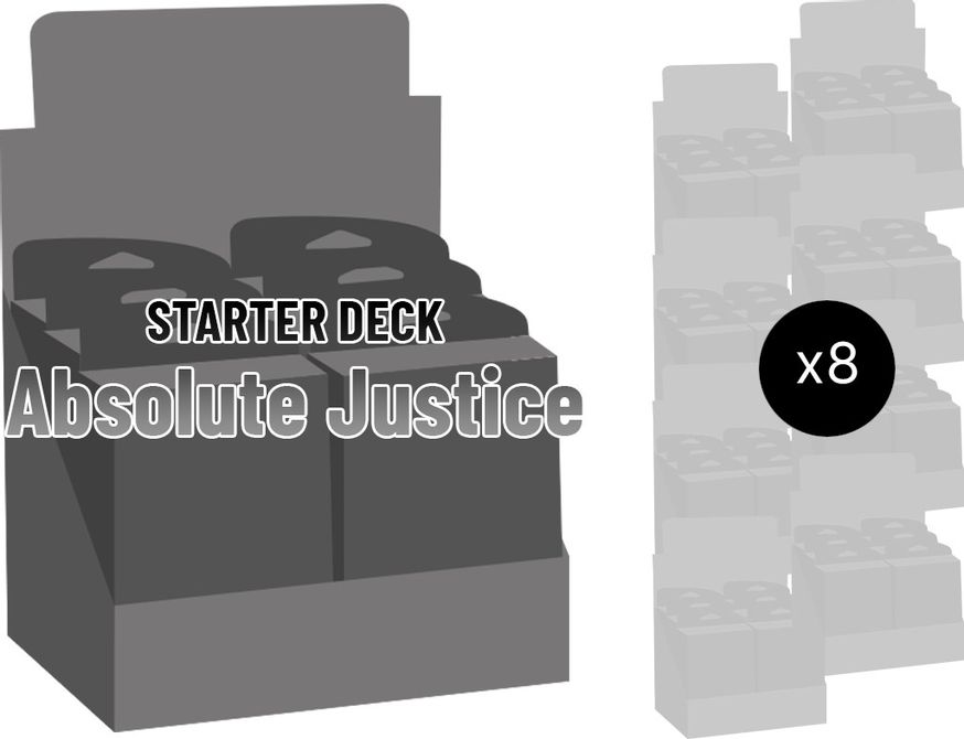 Starter Deck 6 Absolute Justice Display Case Starter Deck 6 