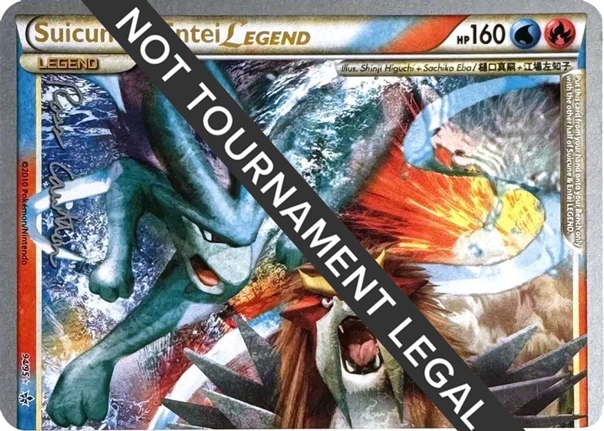 Suicune And Entei Legend Legend 94 2011 Ross Cawthon World Championship Decks Pokemon 9594