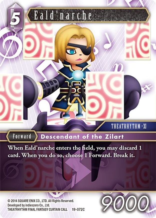 Eald'narche From Nightmares Final Fantasy TCG