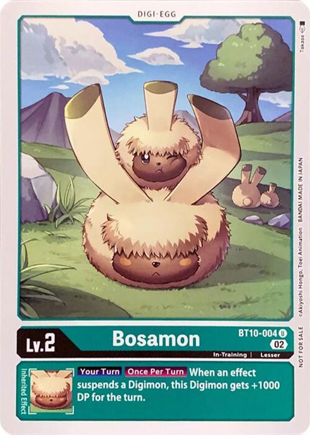 Bosamon Revision Pack Cards Digimon Card Game