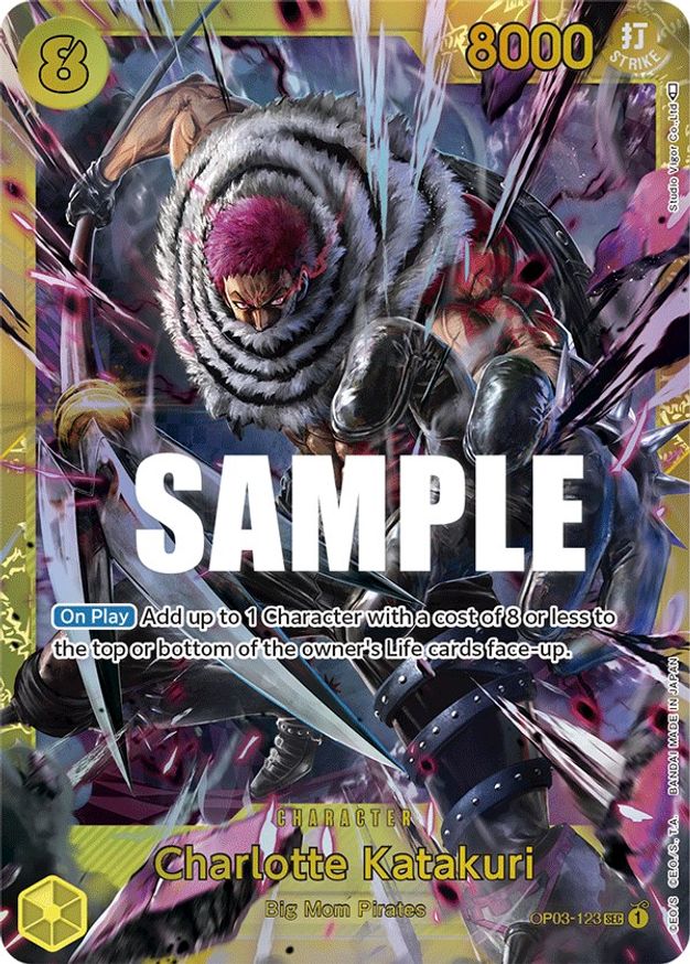 [EN] One Piece Carte OP03-099 Charlotte Katakuri (v2)