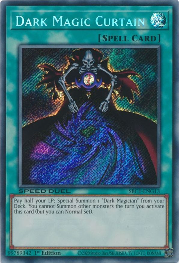 Dark Magic Curtain (Secret Rare) - Speed Duel: Streets of Battle City ...