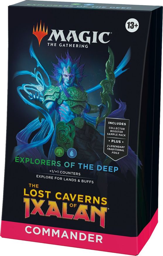 The Lost Caverns of Ixalan Commander Deck - Explorers of the Deep ...