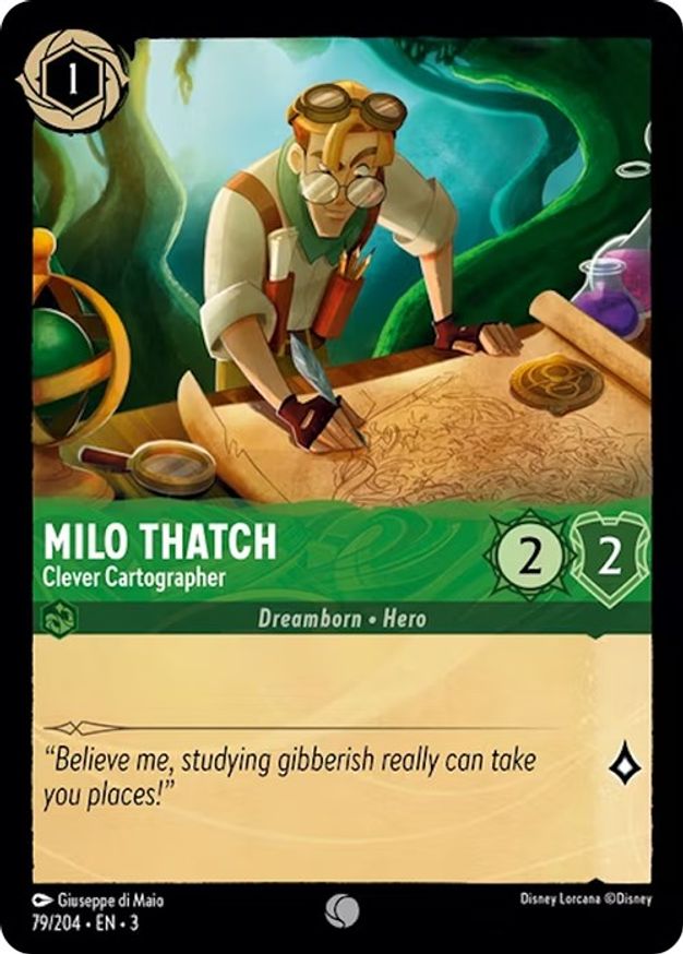 Milo Thatch - Clever Cartographer