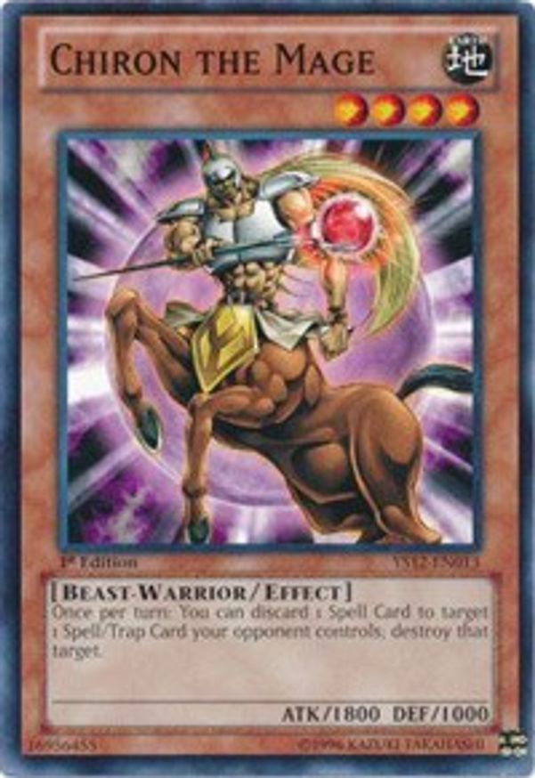 Chiron the Mage Starter Deck Xyz Symphony YuGiOh