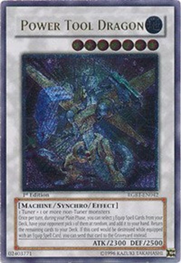 Power Tool Dragon (UTR) Raging Battle YuGiOh
