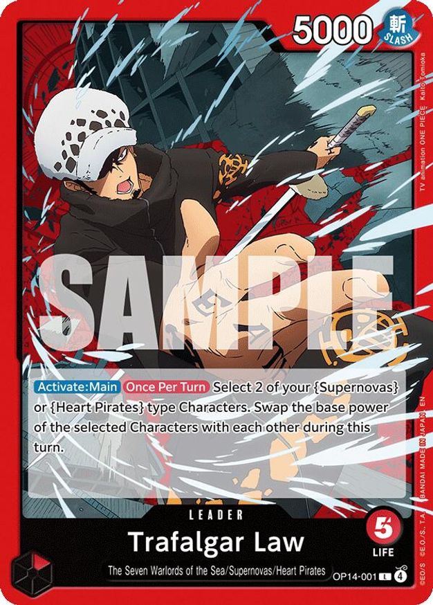 Trafalgar Law - OP14-001