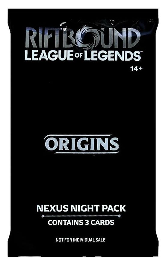 Riftbound: League of Legends TCG — Origins Nexus Night Promo Pack