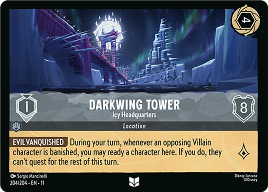 Darkwing Tower - Icy Headquarters