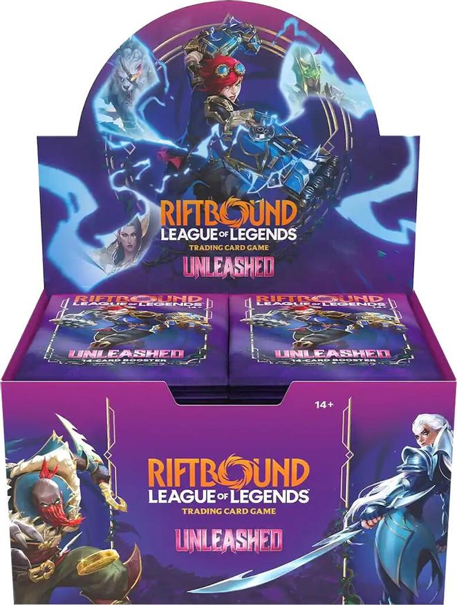 Riftbound: League of Legends TCG — Unleashed Booster Display (24 Packs)