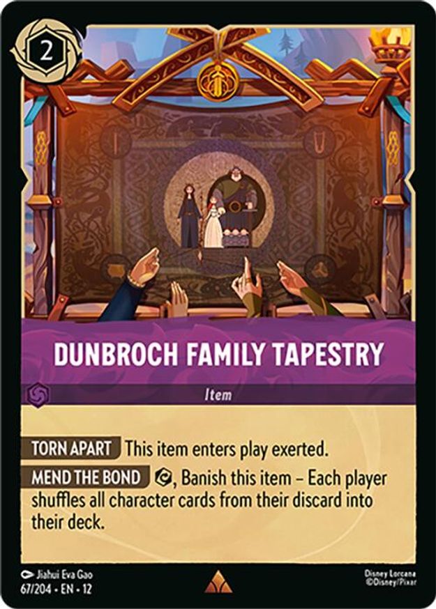 DunBroch Family Tapestry