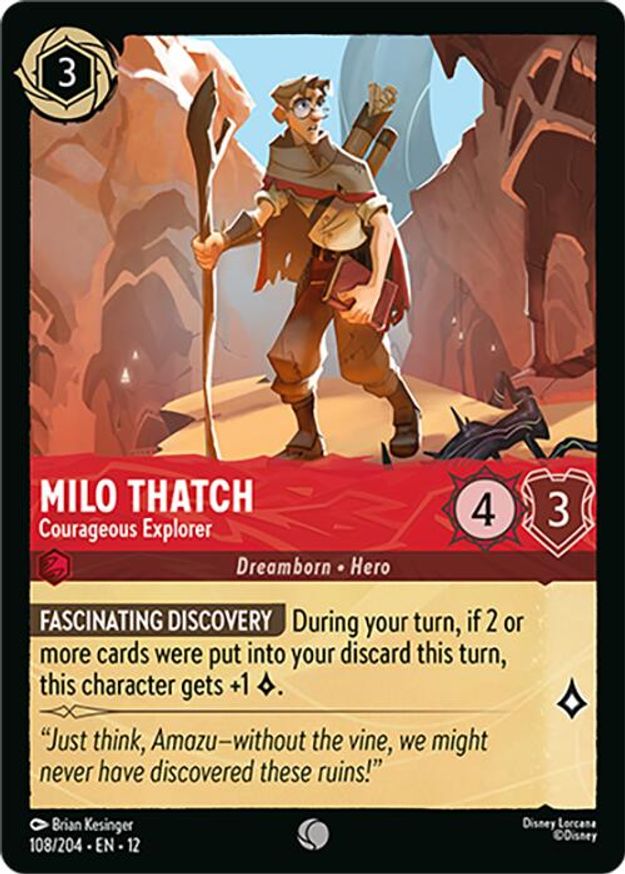 Milo Thatch - Courageous Explorer