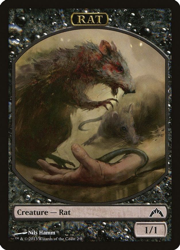 Rat Token - Gatecrash - Magic: The Gathering