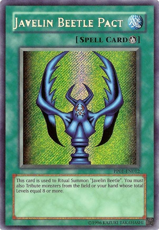 Javelin Beetle Pact (Secret Rare) Premium Pack 1 YuGiOh