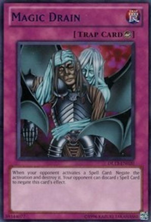 Magic Drain (Blue) Duelist League Promo YuGiOh